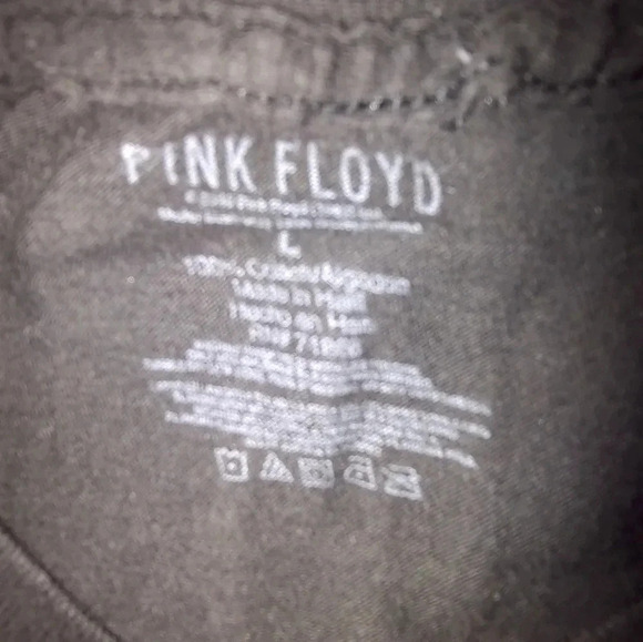 Pink Floyd Pirates World Tour black T-shirt concert - Picture 2 of 2